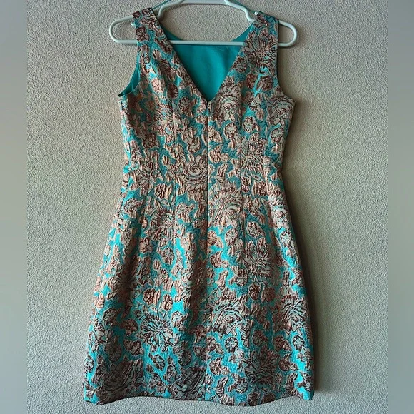 AIDAN by AidanMattox A-Line Dress, Turquoise&RoseGold - Sz.6
❗️Only Worn Once❗️ - Picture 4 of 7